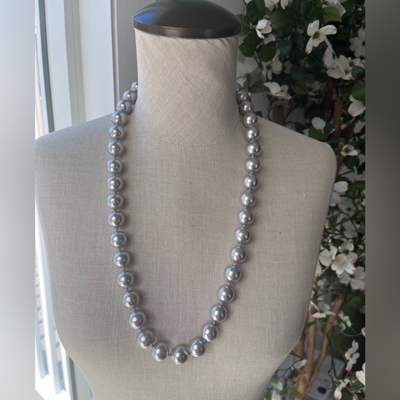 Monet Jewelry - Vintage Monet Faux Pearl Necklace, Approx 28”